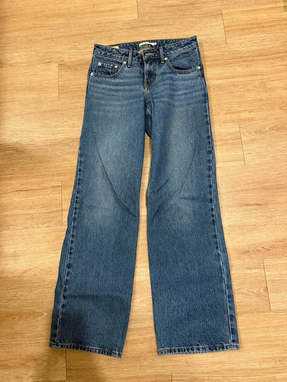 Levi's Wide-Leg Jeans - Medium Blue Wash